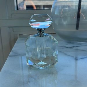 Crystal perfume bottle